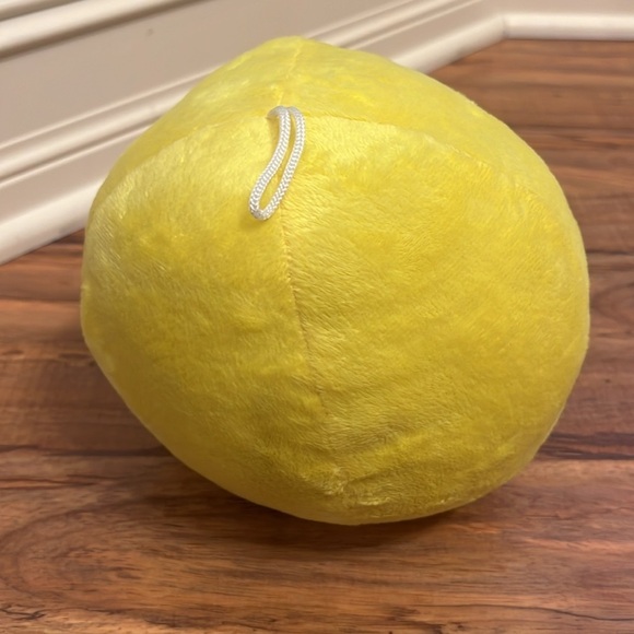 Toy Factory Pac Man Plush 7” Stuffed Yellow Nanco Kids Collectors Toy - Picture 2 of 6